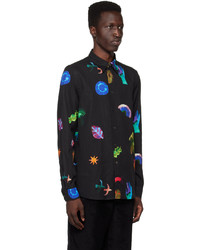 Ps By Paul Smith Black Southdowns Way Shirt