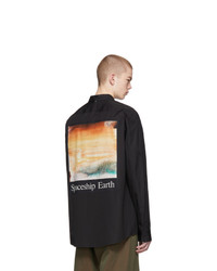 Oamc Black Space Explorer Shirt