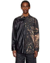 Song For The Mute Black Super Oversized Shirt