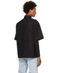 VTMNTS Black Zip Shirt