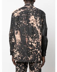 Song For The Mute Bleached Effect Oversized Shirt
