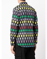 Walter Van Beirendonck Cartoon Pattern Shirt