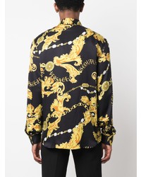 VERSACE JEANS COUTURE Chain Couture Long Sleeve Shirt