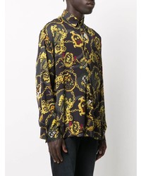 VERSACE JEANS COUTURE Coat Of Arms Logo Print Shirt