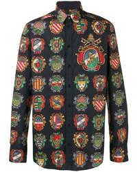 Dolce & Gabbana Crest Print Shirt
