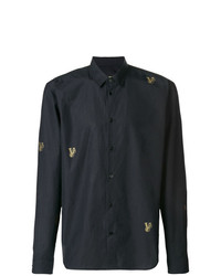 Versace Jeans Embroidered Shirt