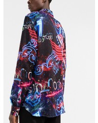 VERSACE JEANS COUTURE Galaxy Graphic Print Shirt