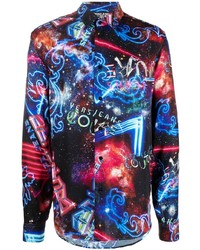 VERSACE JEANS COUTURE Galaxy Graphic Print Shirt