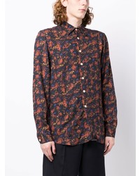 PS Paul Smith Graphic Print Button Up Shirt