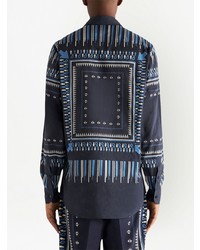 Etro Graphic Print Cotton Shirt