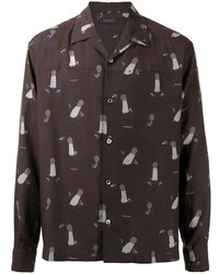 Undercover Graphic Print Long Sleeved Shirt