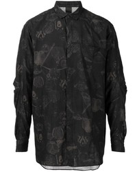 The Viridi-anne Insect Print Button Up Shirt