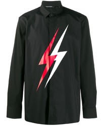 Neil Barrett Lightning Bolt Shirt