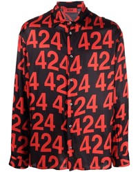 424 Logo Button Down Shirt