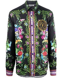 VERSACE JEANS COUTURE Logo Graphic Print Shirt