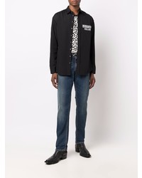 DSQUARED2 Logo Print Cotton Shirt