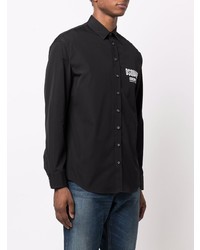 DSQUARED2 Logo Print Cotton Shirt