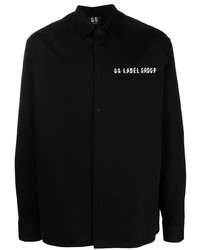 44 label group Logo Print Long Sleeve Shirt