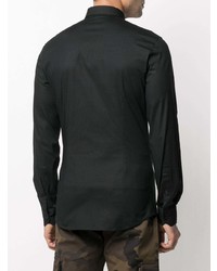 Moschino Logo Print Long Sleeved Shirt