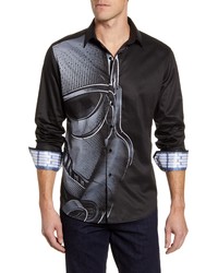 Robert Graham Lord Vader Classic Fit Button Up Shirt