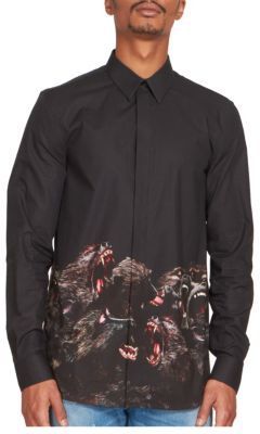 givenchy button up