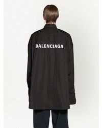 Balenciaga Oversized Logo Print Shirt
