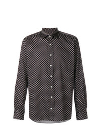 Etro Penguin Micro Print Shirt