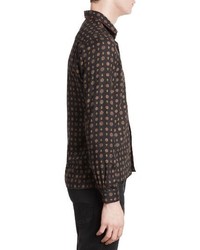 The Kooples Piped Print Sport Shirt