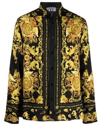 VERSACE JEANS COUTURE Signature Barocco Print Shirt