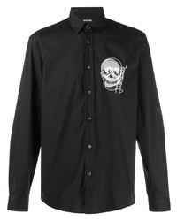Just Cavalli Skull Print Shirt