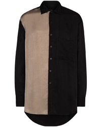 Song For The Mute Two Tone Button Up Shirt
