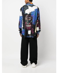 Honey Fucking Dijon X Basquiat Graphic Print Shirt