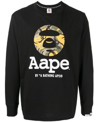 AAPE BY A BATHING APE Aape By A Bathing Ape Logo Print T Shirt