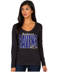 Authentic Nfl Apparel Long Sleeve Baltimore Ravens Touchdown T Shirt