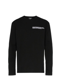 Calvin Klein 205W39nyc Black Address Logo Long Sleeve Tshirt