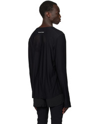 District Vision Black Aloe Long Sleeve T Shirt