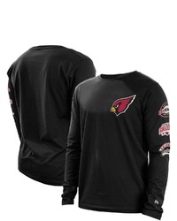 New Era Black Arizona Cardinals Hype 2 Hit Long Sleeve T Shirt At Nordstrom