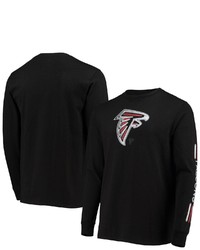 Majestic Black Atlanta Falcons Ling Success Team Long Sleeve T Shirt