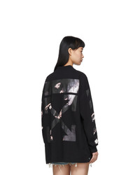 Off-White Black Caravaggio Arrows Over Long Sleeve T Shirt
