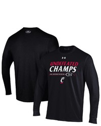 Under Armour Black Cincinnati Bearcats 2021 Aac Football Conference Champions Undefeated Long Sleeve T Shirt At Nordstrom