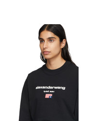 Alexander Wang Black Flag Long Sleeve T Shirt
