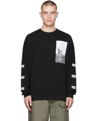 Undercover Black Graphic Long Sleeve T Shirt