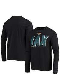 New Era Black Jacksonville Jaguars Combine Authentic Static Abbreviation Long Sleeve T Shirt At Nordstrom
