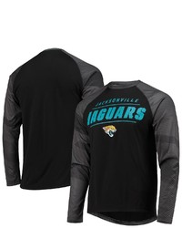 Majestic Black Jacksonville Jaguars League Rival Raglan Long Sleeve T Shirt At Nordstrom