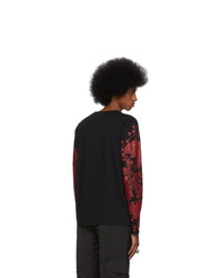 Alexander McQueen Black Japanese Ivy Long Sleeve T Shirt