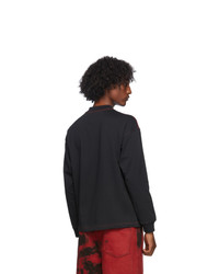 Li-Ning Black Long Sleeve Hexagon T Shirt