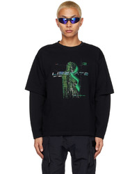 LNG Black Long Sleeve T Shirt