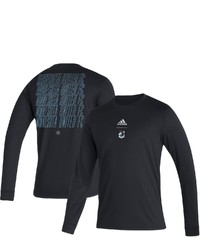 adidas Black Minnesota United Fc Club Long Sleeve T Shirt At Nordstrom