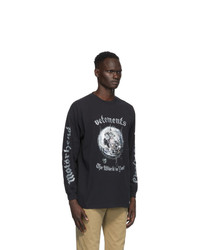 Vetements Black Motorhead Edition The World Is Yours T Shirt