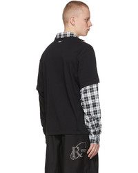 C2h4 Black My Own Private Planet Double Layer Long Sleeve T Shirt